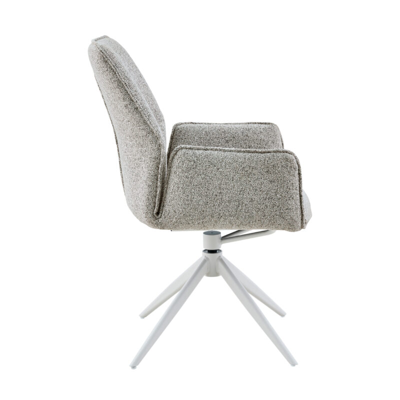 Eetkamerstoel Hera | Beige | Met armleuning