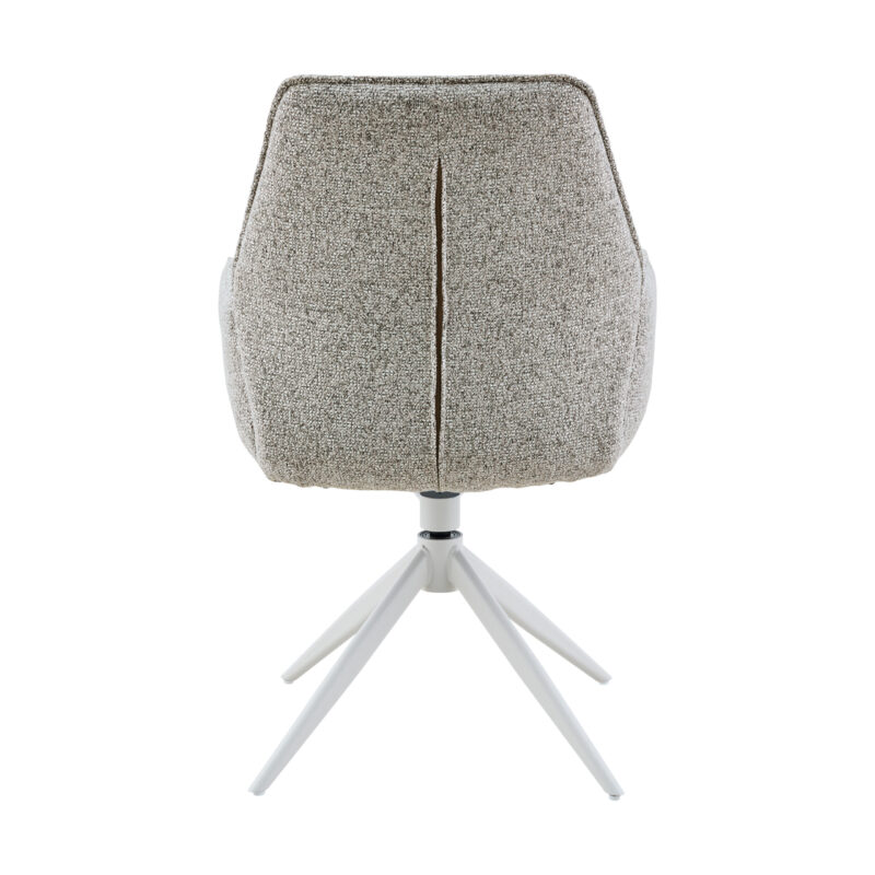 Eetkamerstoel Hera | Beige | Met armleuning