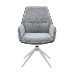 Eetkamerstoel Hera | Grey | Met armleuning
