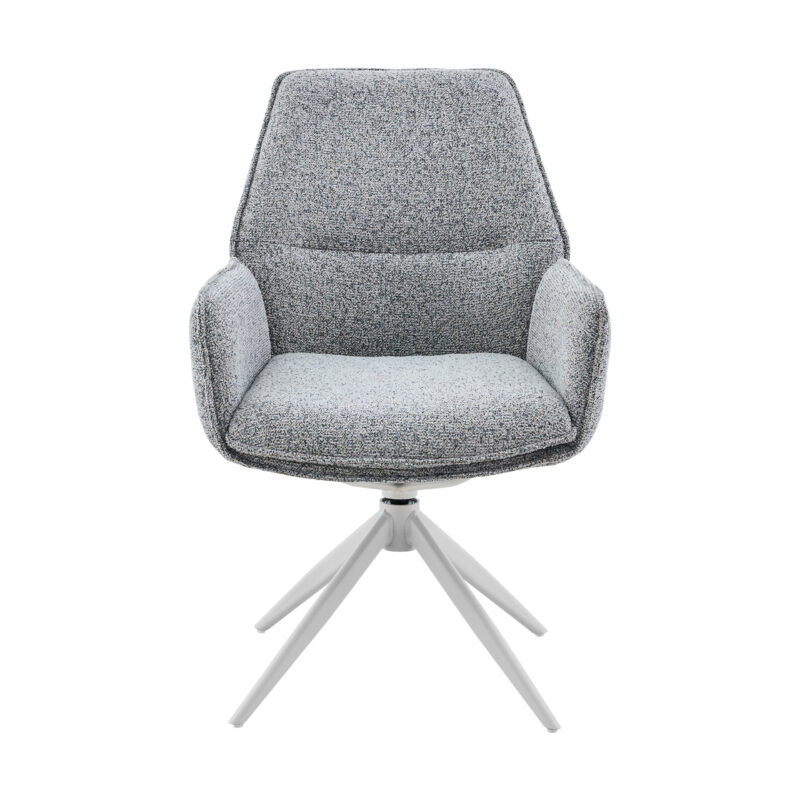 Eetkamerstoel Hera | Grey | Met armleuning