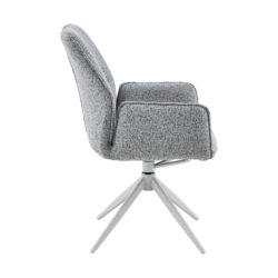 Eetkamerstoel Hera | Grey | Met armleuning