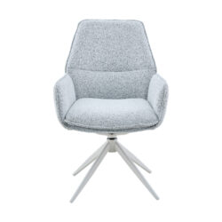 Eetkamerstoel Hera | Light Grey | Met armleuning