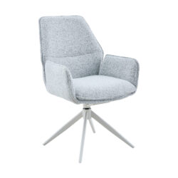 Eetkamerstoel Hera | Light Grey | Met armleuning