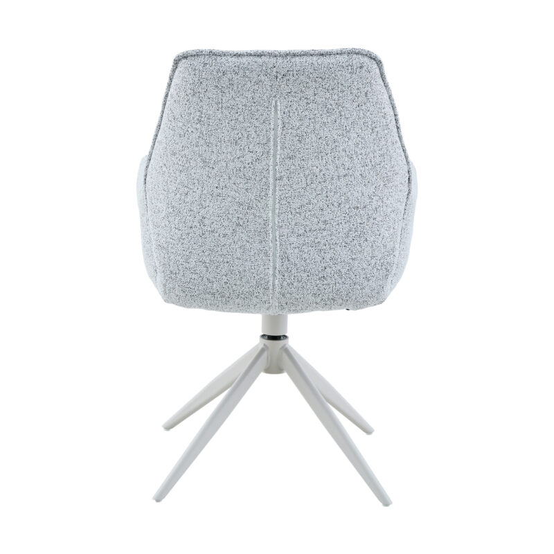 Eetkamerstoel Hera | Light Grey | Met armleuning