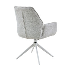 Eetkamerstoel Hera | Light Grey | Met armleuning