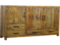 Brent Dressoir 160cm | Oud hout