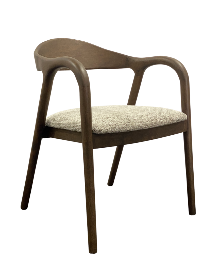 Eetkamerstoel Mihara mocca fancy fire retardant