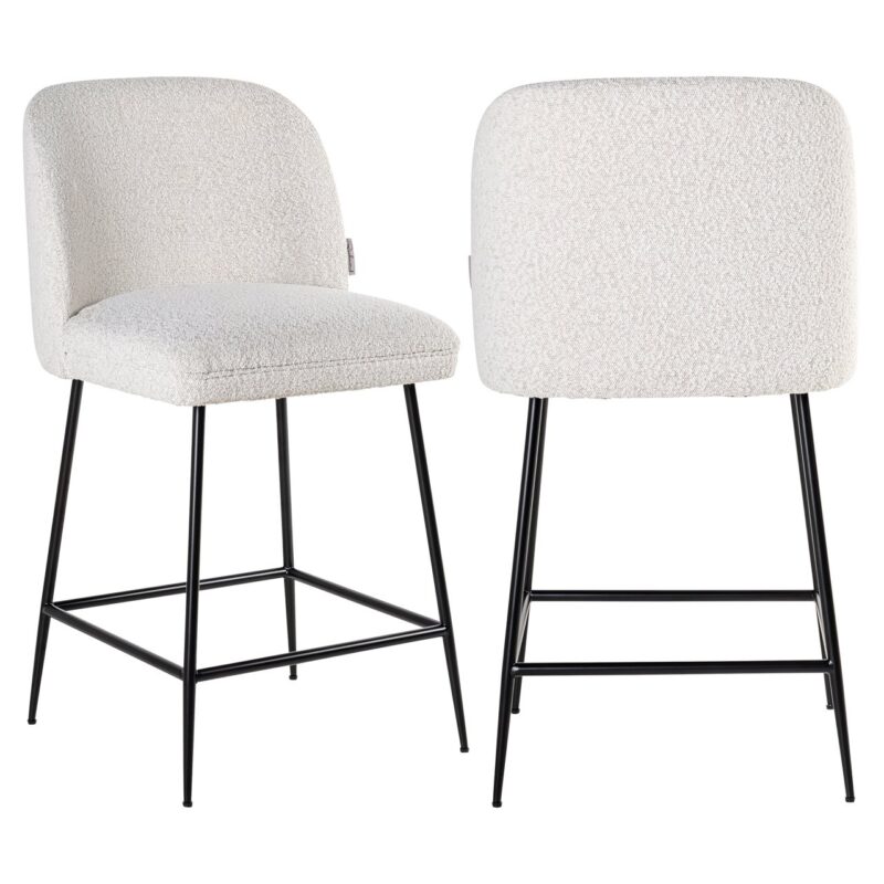 210644-S4515_WHITE_BOUCLE-00 Counterstoel Pullitzer white bouclé