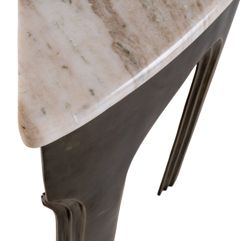 Console Sanchis brass antique