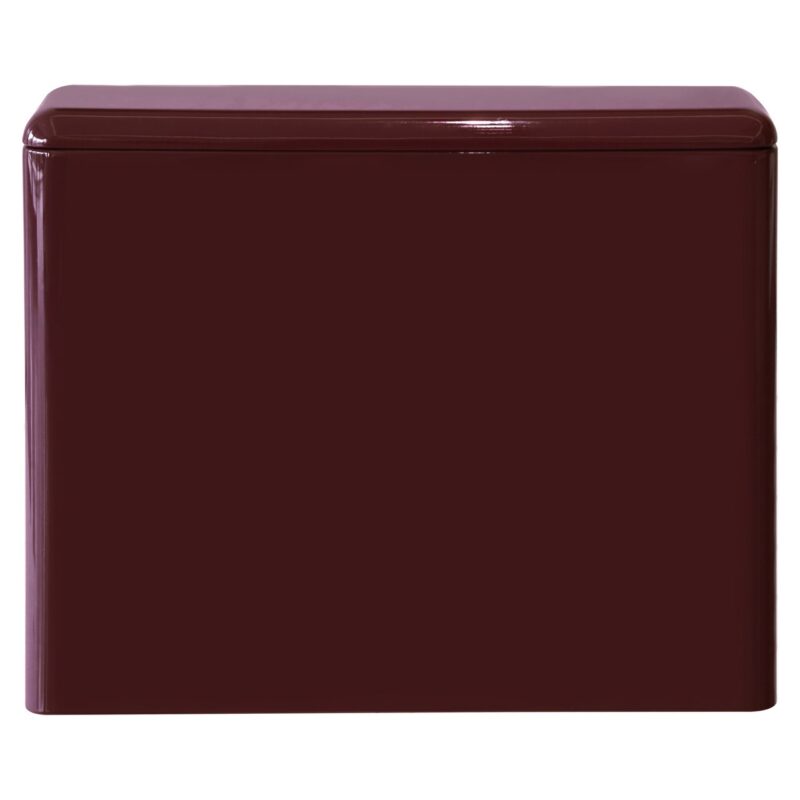 Bijzettafel Bennet burgundy 1-drawer