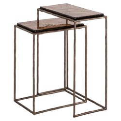 Bijzettafel Villano bronze  (Set of 2)