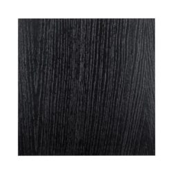 Zwart houten meubelstuk met natuurlijke houtnerven, perfect voor moderne interieurstijl.