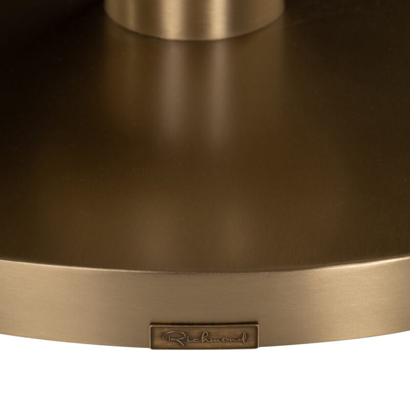 Bistrotafel Witlox black/gold 75Ø