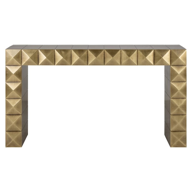 Console Collada brushed gold