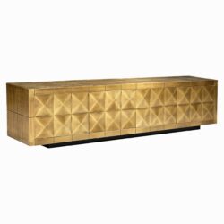 7595-1 TV-meubel Collada brushed gold