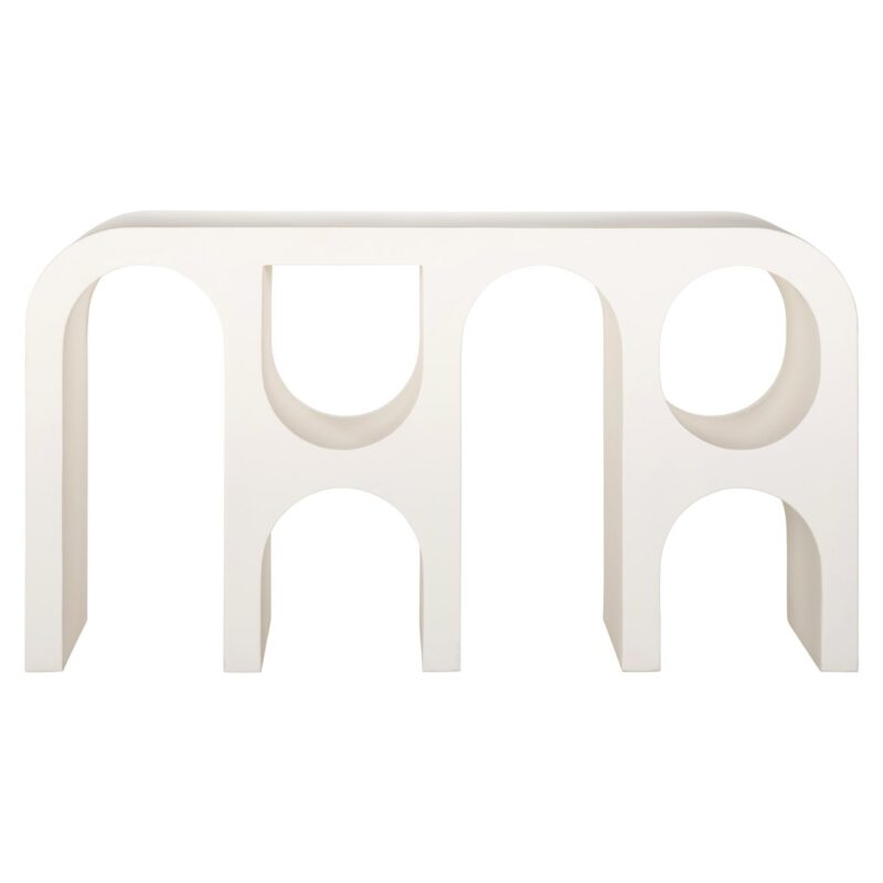 Console Bloomstone white 150