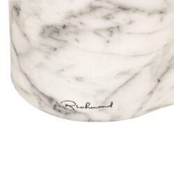 Outdoor bijzettafel Rockyard white marble look