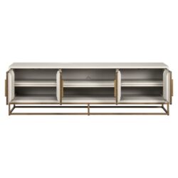 TV-meubel Whitebone brass verona grey  200