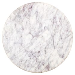 825225-4 Bijzettafel Holmes white 50Ø