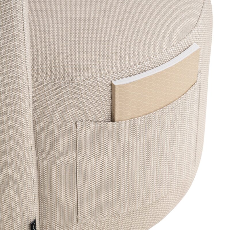 Outdoor eetkamerstoel Marlin beige swivel