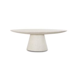 8740-80 Outdoor eettafel Nassau beige oval 220