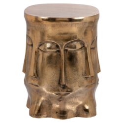 8832-2 Bijzettafel Hedron gold