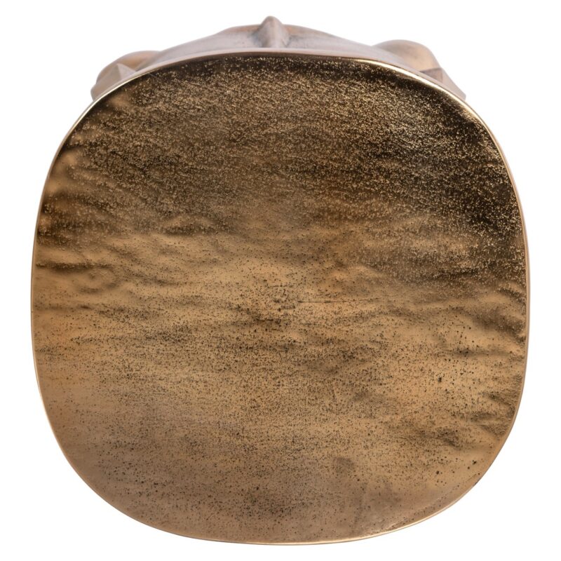 8832-4 Bijzettafel Hedron gold