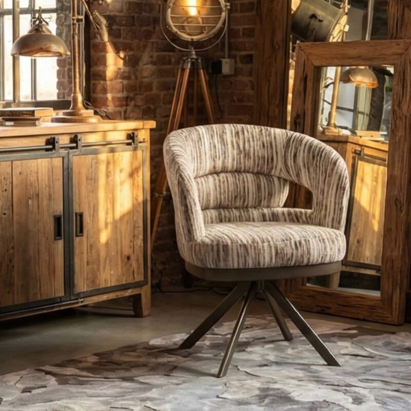 Eetkamerstoel Kyoto van Moods Collection in Moods stof