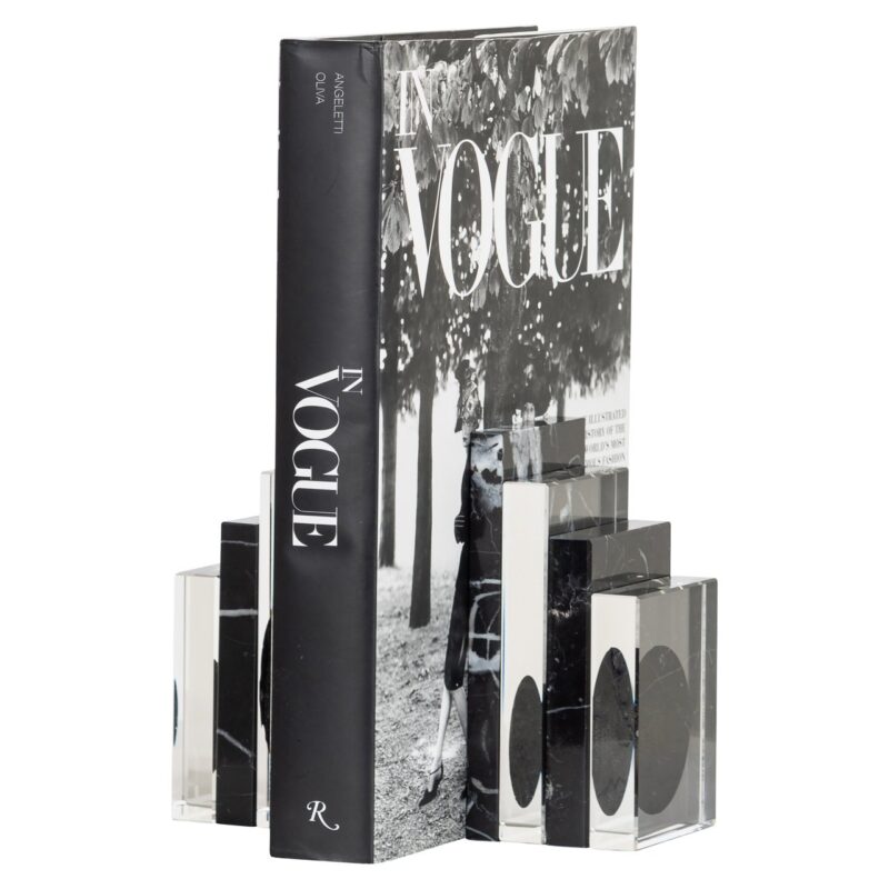 Boekenstandaards Fancy black