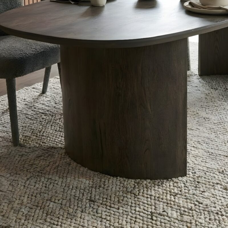 Eettafel Nout | Massief Eiken | 30+ kleuren & onderstellen