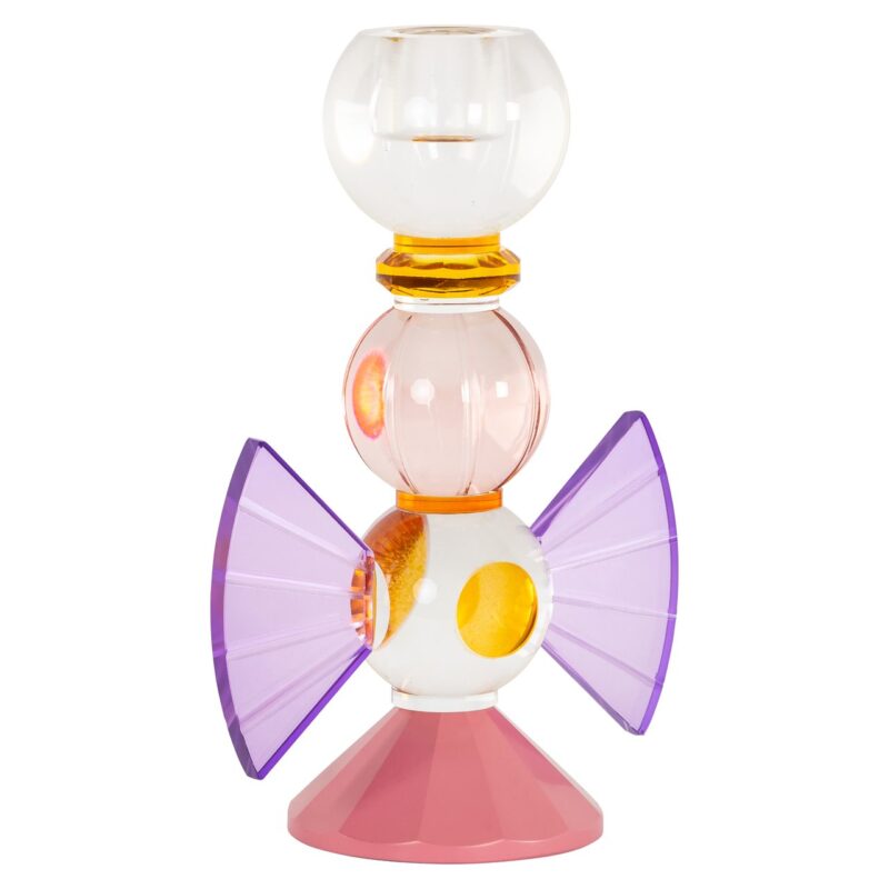 Kandelaar Liony pink