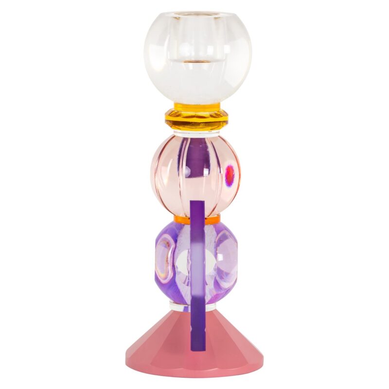 Kandelaar Liony pink