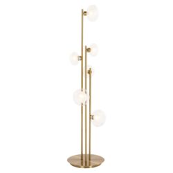 LB-0187-1 Vloerlamp Luva brushed gold