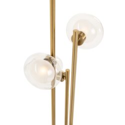 LB-0187-10 Vloerlamp Luva brushed gold
