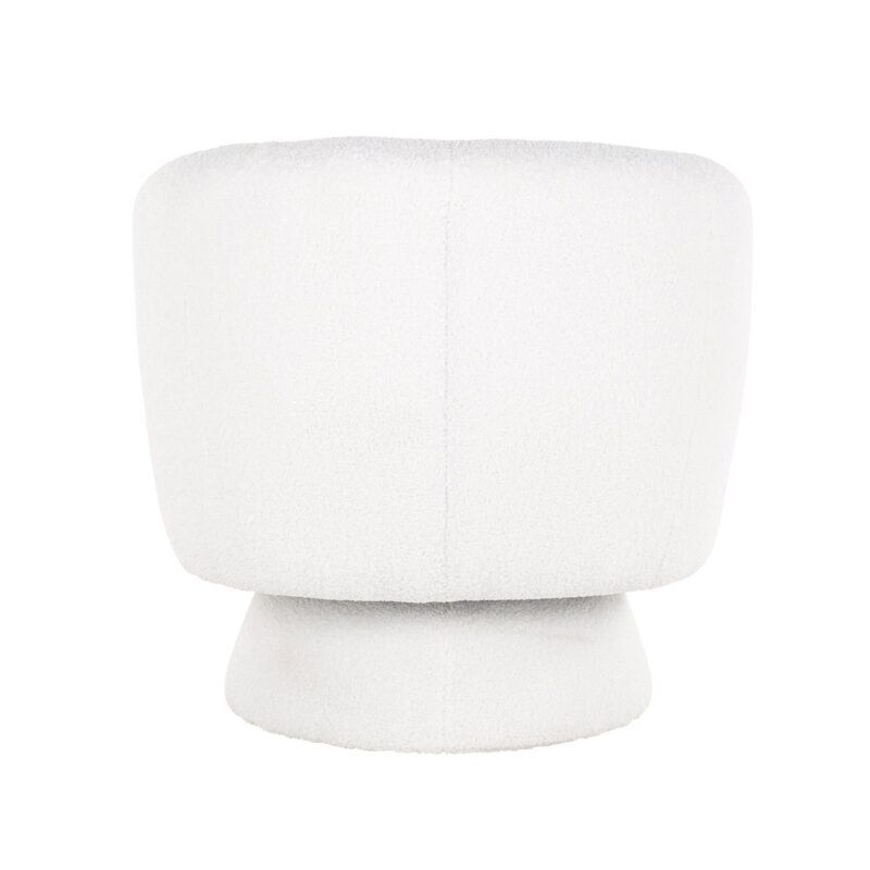 S4565_WHITE_FURRY_3 Lounge stoel Senna white furry swivel