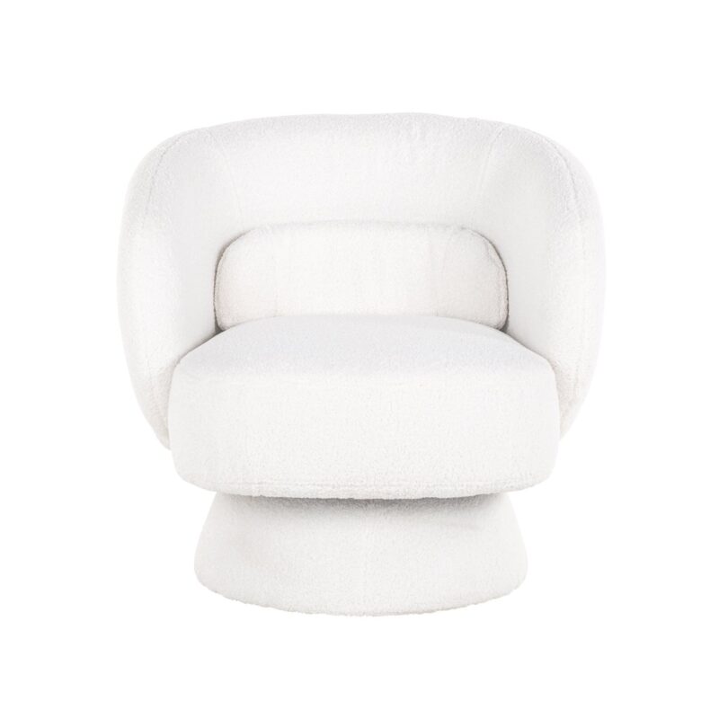 S4565_WHITE_FURRY_5 Lounge stoel Senna white furry swivel