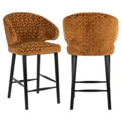 S4599_GOLD_TRIANGLE-0 Counterstoel Indigo old gold triangle