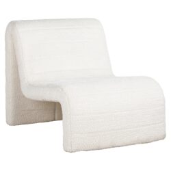Lounge stoel Kelly lovely white