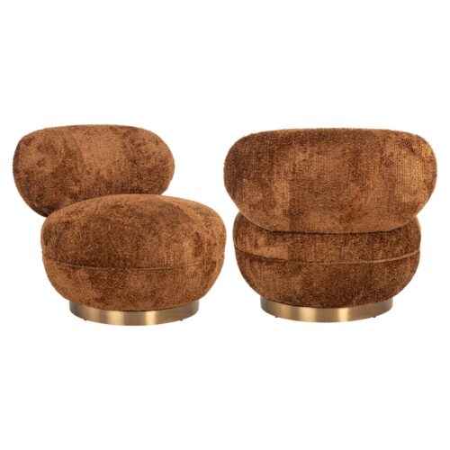 S4736_LOVELY_CINNAMON-0 Lounge stoel Jace lovely cinnamon swivel