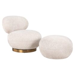 S4736_LOVELY_CREAMS4737_LOVELY_CREAM-1 Lounge stoel Jace lovely cream swivel