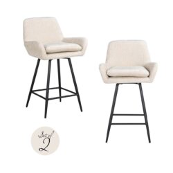 Counterstoel Linsey niagara beige (Set of 2)