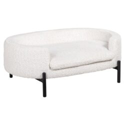 Hondenbed Dolly sheep white