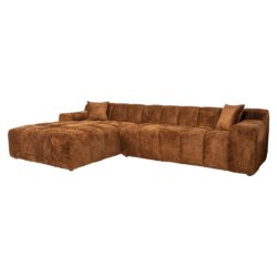 S5136_LOVELY_CINNAMON-9 Bank Cube lovely cinnamon 3-seater + lounge left