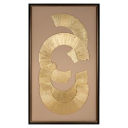 WA-0006-1 Wall art Eden black/gold