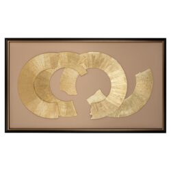 WA-0006-7 Wall art Eden black/gold