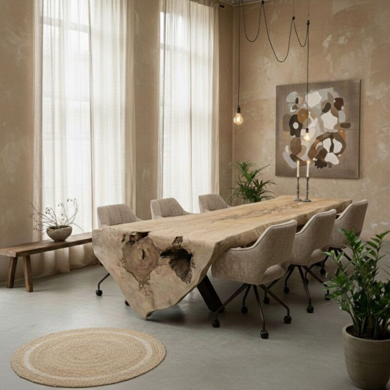 Boomstamtafel Tamarinde 350cm