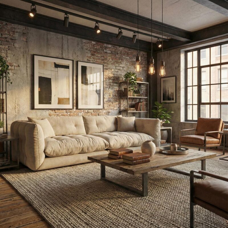 Diepe loungebank Sereno in meer dan 100 stoffen en kleuren leverbaar van Primavera Furniture.