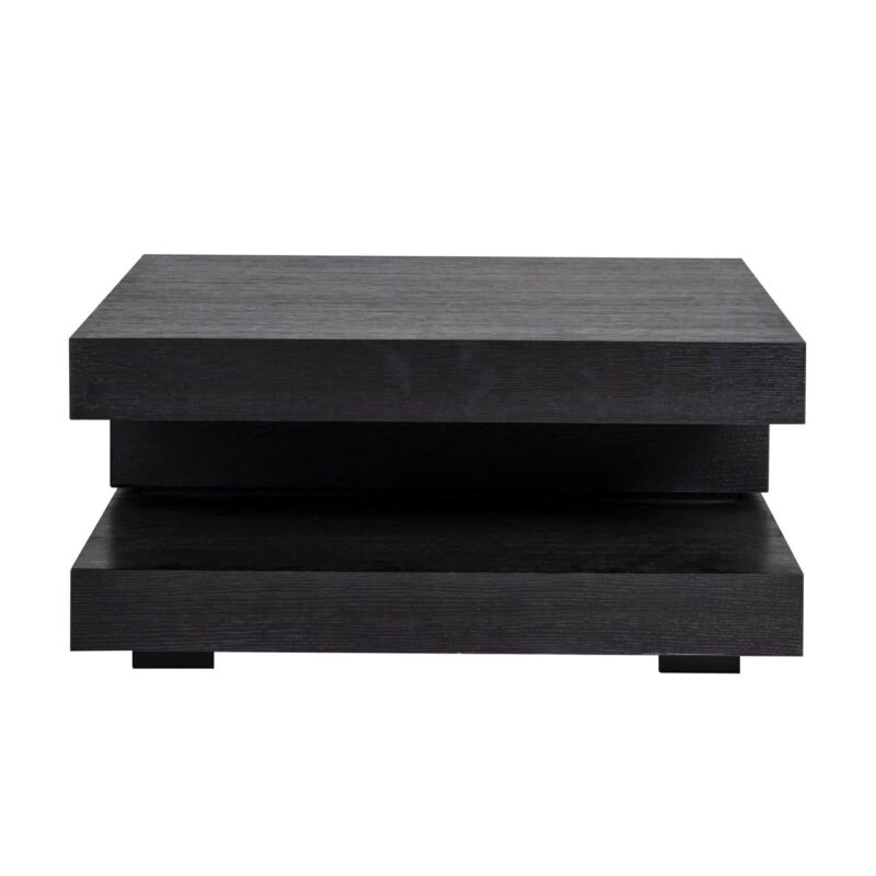 Salontafel Oakura black 90×90
