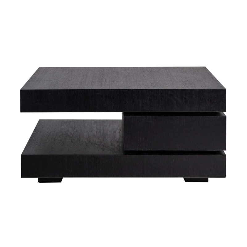 Salontafel Oakura black 90×90