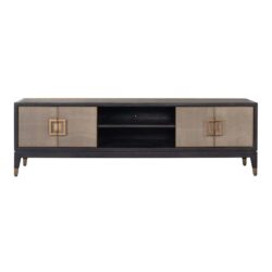 TV-meubel Bloomville brass shagreen